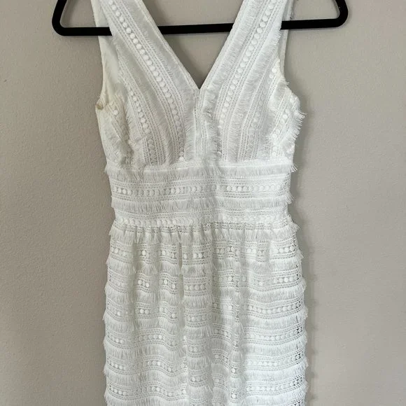 Aidan Mattox | Dresses | Gorgeous White Dress Aidan Mattox Size | Poshmark